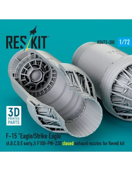 F?15 Eagle/Strike Eagle (A, B, C, D, E early, J) F100-PW-220 closed...