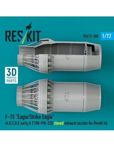 F?15 Eagle/Strike Eagle (A, B, C, D, E early, J) F100-PW-220 closed...