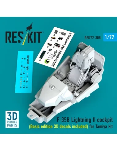 ?F-35B Lightning II cockpit (Basic edition 3D decals included) (3D ...