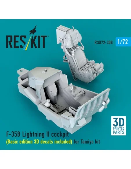 ?F-35B Lightning II cockpit (Basic edition 3D decals included) (3D ...