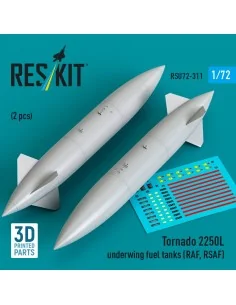 Tornado 2250L underwing fuel tanks (RAF, RSAF) (2 pcs) (3D Printed)...
