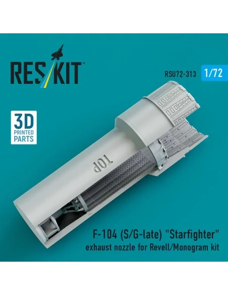 F-104 (S/G-late) Starfighter exhaust nozzle for Revell/Monogram kit...