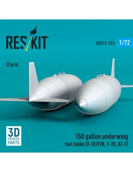 150 gallon underwing fuel tanks (F-5E/F/N, F-20, AT-3) (2 pcs) (3D ...