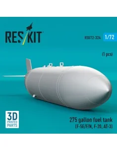275 gallon fuel tank (F-5E/F/N, F-20, AT-3) (1 pcs) (3D Printed), 1... 2