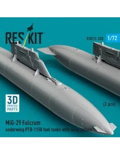 MiG-29 Fulcrum underwing PTB-1150 fuel tanks with wing pylons (2 pc... 2