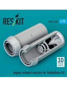 [NO_DESC] Jaguar exhaust nozzles for HobbyBoss kit (3D Printed), 1/...