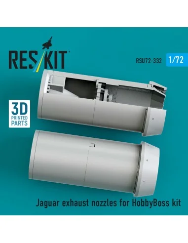 Jaguar exhaust nozzles for HobbyBoss kit (3D Printed), 1/72 - ResKi...