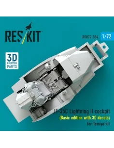 F-35C Lightning II cockpit (Basic edition with 3D decals) for Tamiy... 2