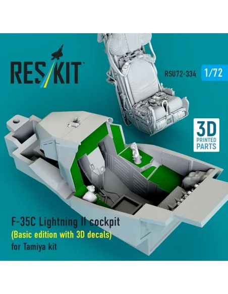 [NO_DESC] F-35C Lightning II cockpit (Basic edition with 3D decals)...