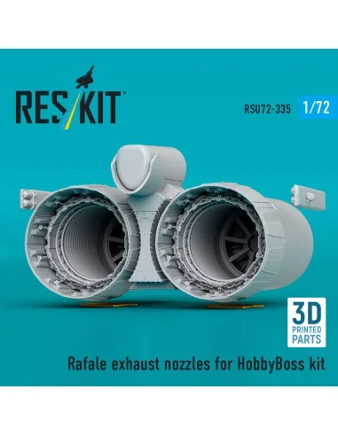 Rafale exhaust nozzles for HobbyBoss kit (3D Printed), 1/72 - ResKi...