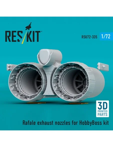 Rafale exhaust nozzles for HobbyBoss kit (3D Printed), 1/72 - ResKi...