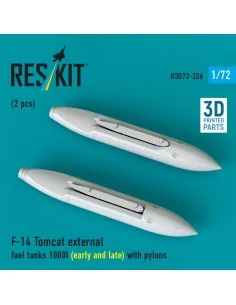 F-14 Tomcat external fuel tanks 1000l (early and late) with pylons ... 2