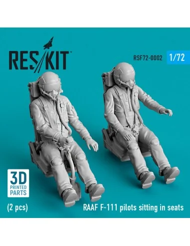[NO_DESC] RAAF F-111 pilots sitting in seats (2 pcs) (3D Printed), ...