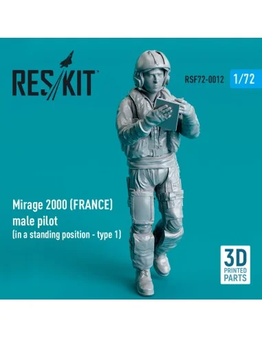 Mirage 2000 (FRANCE) male pilot (in a standing position - type 1) (...