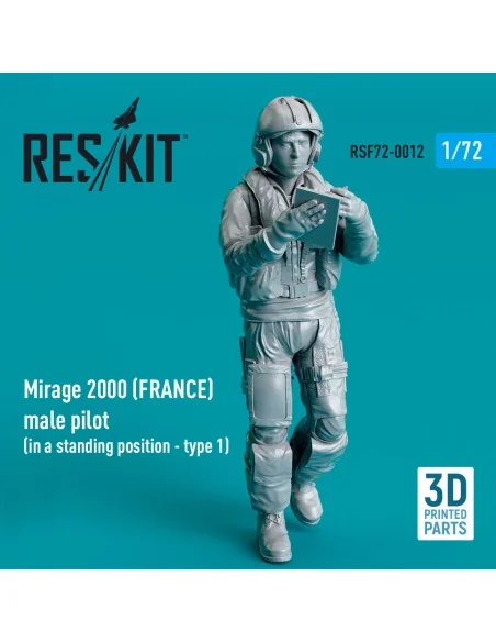 [NO_DESC] Mirage 2000 (FRANCE) male pilot (in a standing position -...