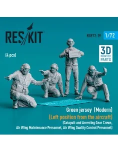 Green jersey (Modern) (Left position from the aircraft) (Catapult a...