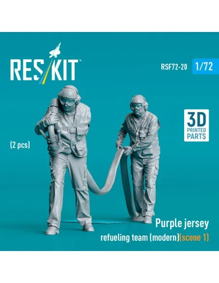 Purple jersey refueling team (modern) (scene 1) (2 pcs) (3D Printed...