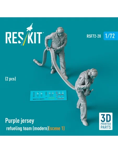 Purple jersey refueling team (modern) (scene 1) (2 pcs) (3D Printed...