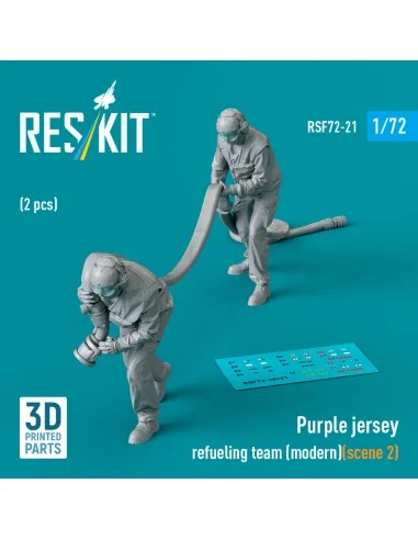 Purple jersey refueling team (modern) (scene 2) (2 pcs) (3D Printed...