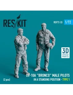 [NO_DESC] OV-10A Bronco male pilots (in a standing position - type ...