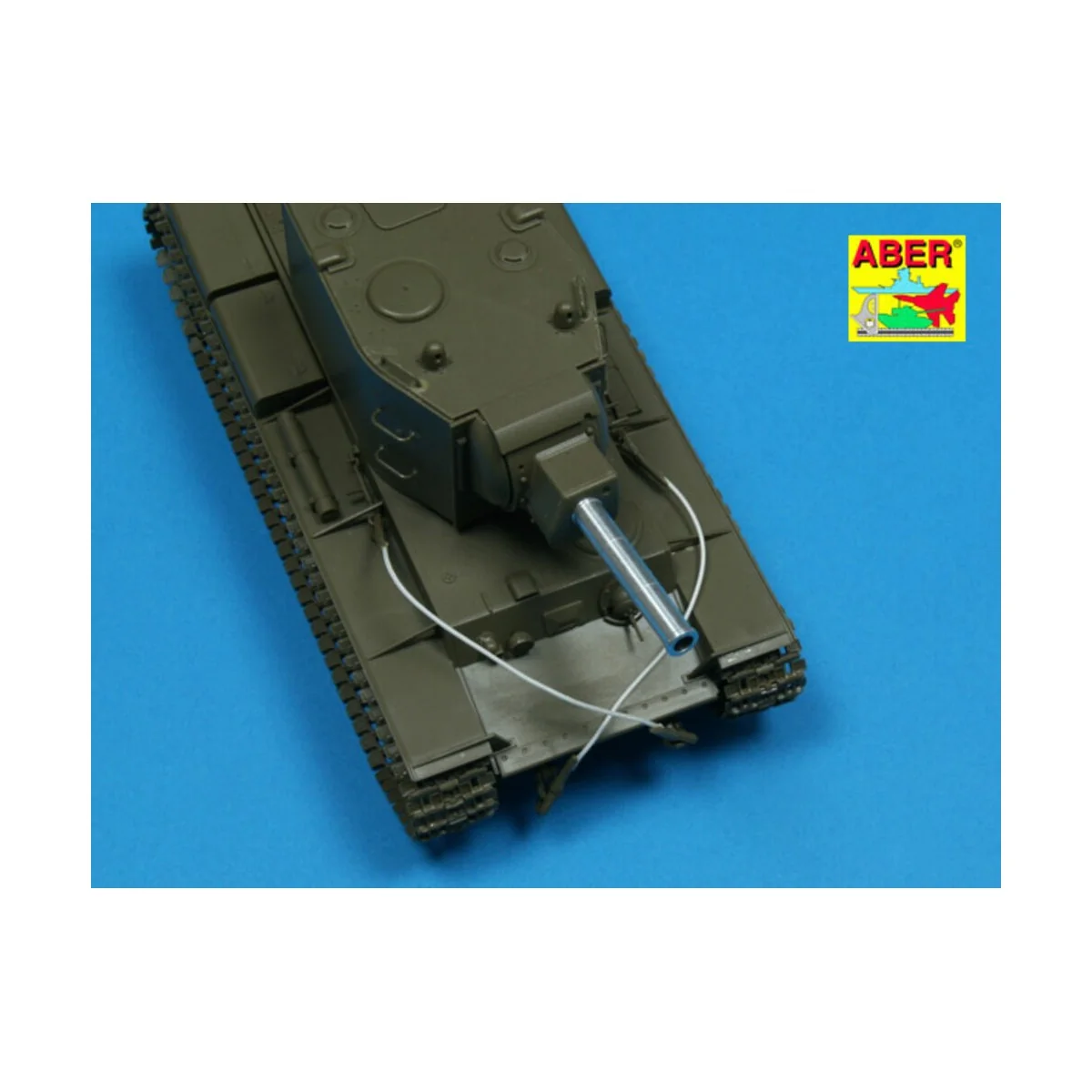 Russian M-10S barrel for KV-II, 1/48 - Aber Models 48 L-12