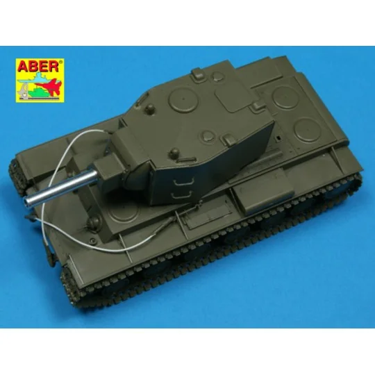 Russian M-10S barrel for KV-II, 1/48 - Aber Models 48 L-12