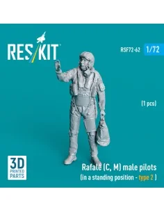 [NO_DESC] Rafale (C, M) male pilot (in a standing position - type 2...