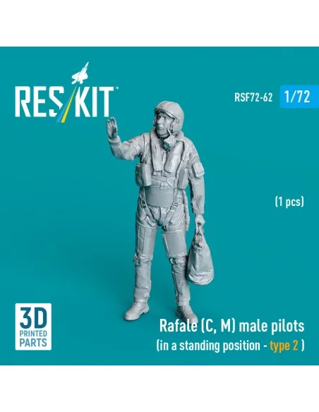 [NO_DESC] Rafale (C, M) male pilot (in a standing position - type 2...