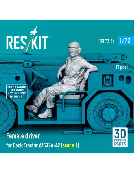 Female driver for Deck Tractor A/S32A-49 (scene 1) (1 pcs) (3D Prin...