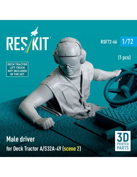 Male driver for Deck Tractor A/S32A-49 (scene 2) (1 pcs) (3D Printe...