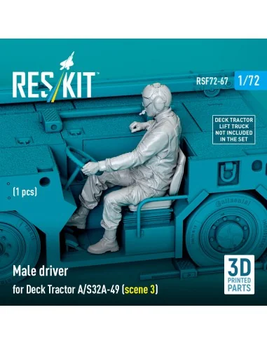Male driver for Deck Tractor A/S32A-49 (scene 3) (1 pcs) (3D Printe...