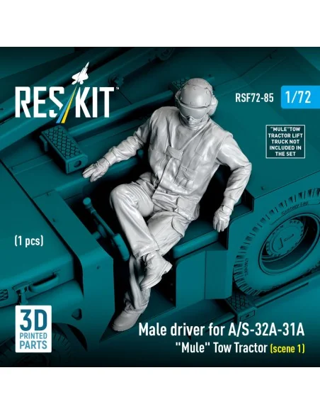 [NO_DESC] Male driver for A/S-32A-31A Mule Tow Tractor (scene 1) (1...