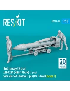Red jersey (2 pcs) AERO 21A (MHU-191A/M) (1 pcs) with AIM-54A Phoen... 2