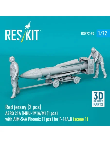 Red jersey (2 pcs) AERO 21A (MHU-191A/M) (1 pcs) with AIM-54A Phoen...