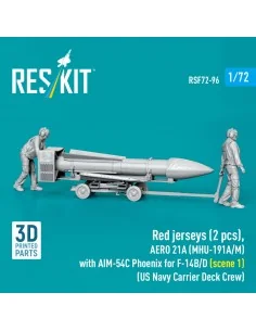 Red jerseys (2 pcs), AERO 21A (MHU-191A/M) with AIM-54C Phoenix for... 2