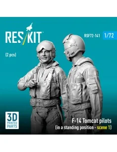 F-14 Tomcat pilots (in a standing position - scene 1) (2 pcs) (3D P... 2