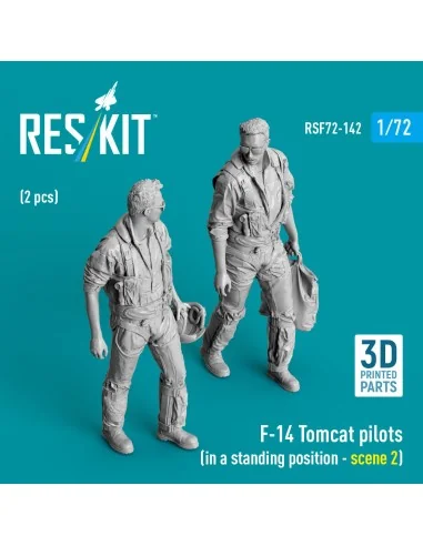 [NO_DESC] F-14 Tomcat pilots (in a standing position - scene 2) (2 ...