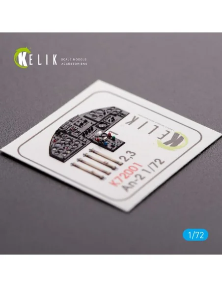 AN-2 Colt interior 3D decals for Trumpeter kit, 1/72 - Kelik K72001