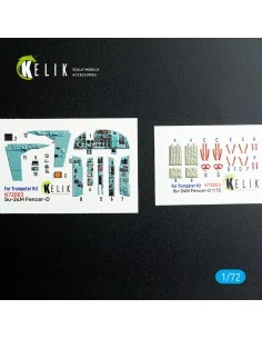 SU-24M interior 3D decals for Trumpeter kit, 1/72 - Kelik K72003