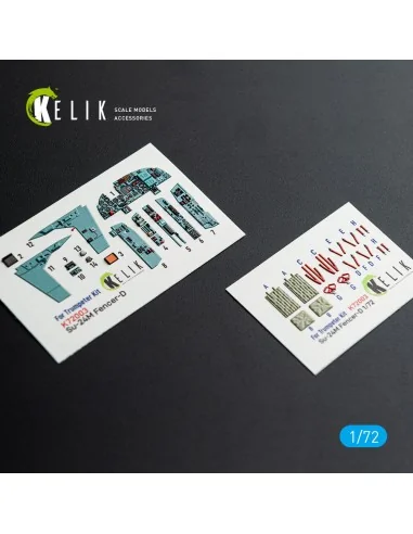 SU-24M interior 3D decals for Trumpeter kit, 1/72 - Kelik K72003