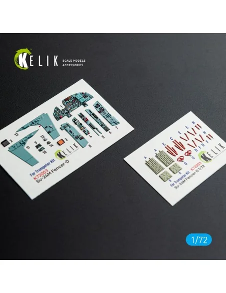 [NO_DESC] SU-24M interior 3D decals for Trumpeter kit, 1/72 - Kelik...
