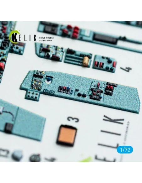 SU-24M interior 3D decals for Trumpeter kit, 1/72 - Kelik K72003