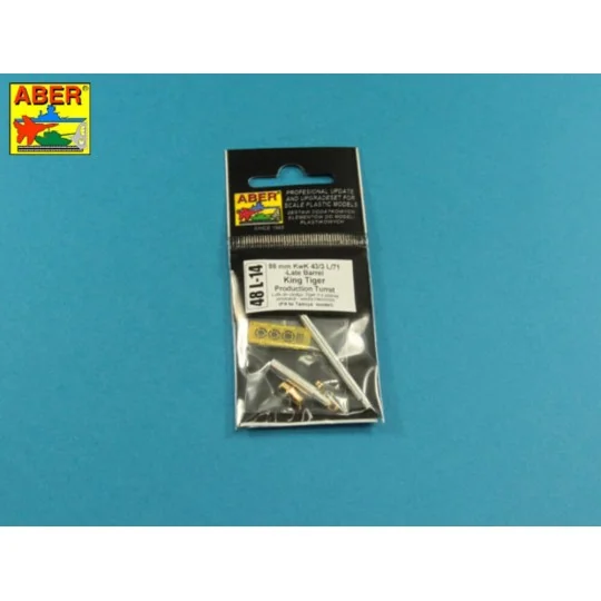 Barrel for German 8,8cm Kw.K 43/3 (L/71) gun used on King Tiger Pro...