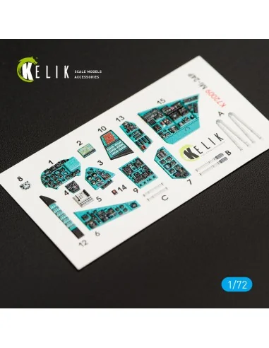 [NO_DESC] MI-24P interior 3D decals for Zvezda kit, 1/72 - Kelik K7...