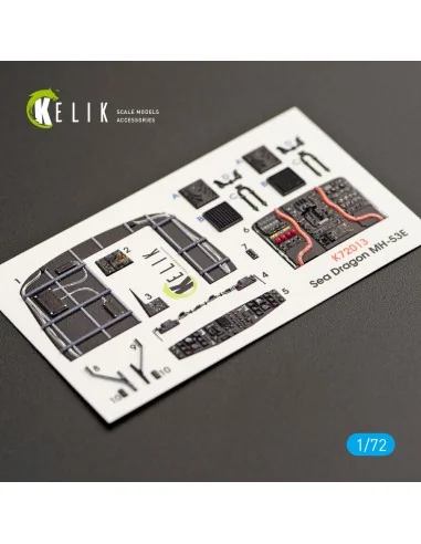 [NO_DESC] MH-53E Sea Dragon interior 3D decals for Italeri kit, 1/7...