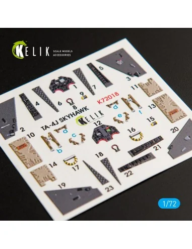 TA-4J Skyhawk interior 3D decals for Fujimi/Hobby 2000 kit, 1/72 - ...