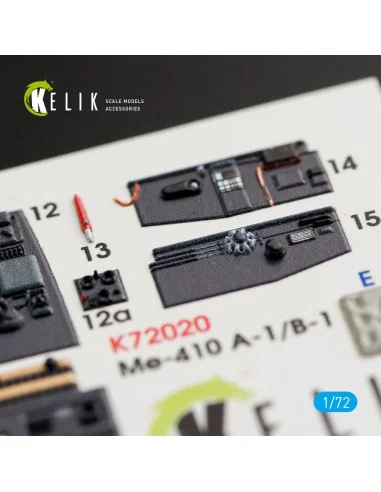 Me-410 A-1/B-1 interior 3D decals for Fine Molds kit, 1/72 - Kelik ...