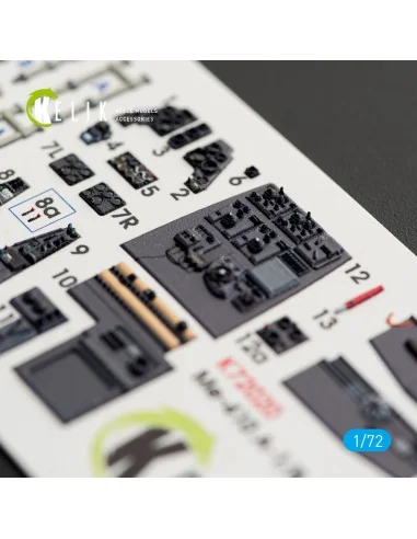 [NO_DESC] Me-410 A-1/B-1 interior 3D decals for Fine Molds kit, 1/7...