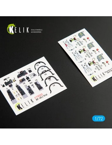 RF-4EJ Phantom II interior 3D decals for Fine Molds kit, 1/72 - Kel...