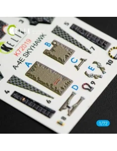 A-4E Skyhawk interior 3D decals for Fujimi/Hobby 2000 kit, 1/72 - K... 2